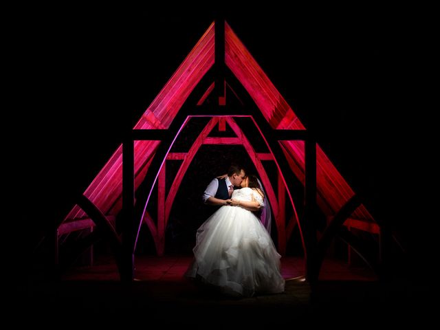 Abbie and George's Wedding in Mold, Flintshire 12
