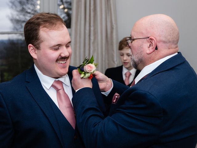 Abbie and George's Wedding in Mold, Flintshire 17