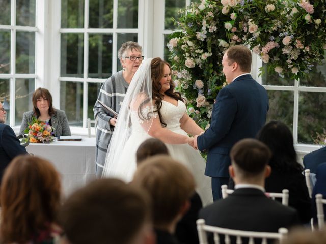 Abbie and George's Wedding in Mold, Flintshire 24