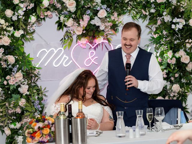 Abbie and George's Wedding in Mold, Flintshire 30