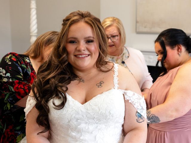 Abbie and George's Wedding in Mold, Flintshire 33