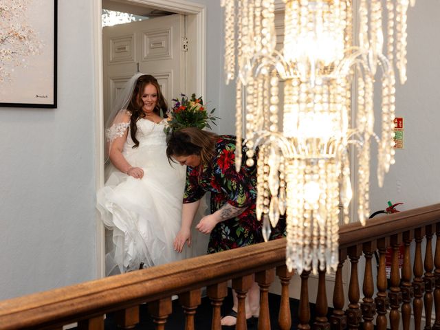 Abbie and George's Wedding in Mold, Flintshire 35
