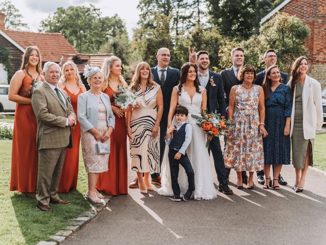 James and Holly&apos;s Wedding in Godalming, Surrey 152