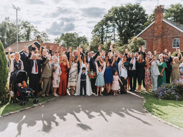 James and Holly&apos;s Wedding in Godalming, Surrey 153