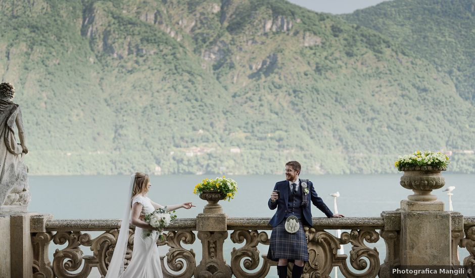 Ross and Alex's Wedding in Lake Como, Lake Como