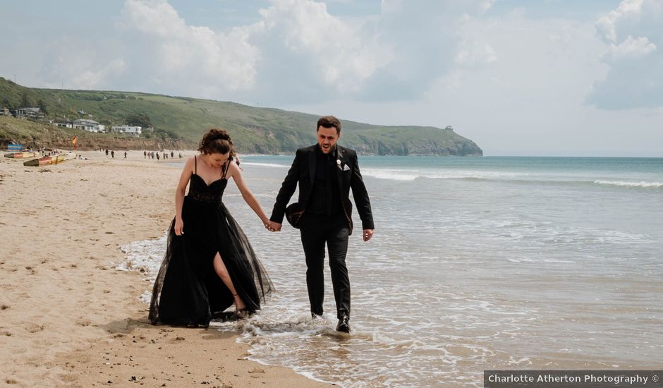 Dave and Rebecca's Wedding in Penzance, Cornwall