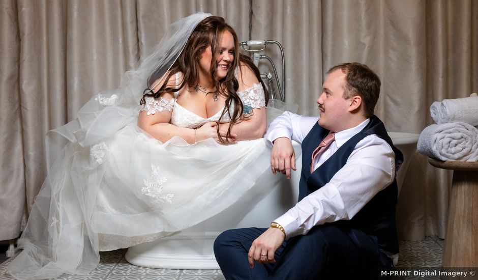 Abbie and George's Wedding in Mold, Flintshire