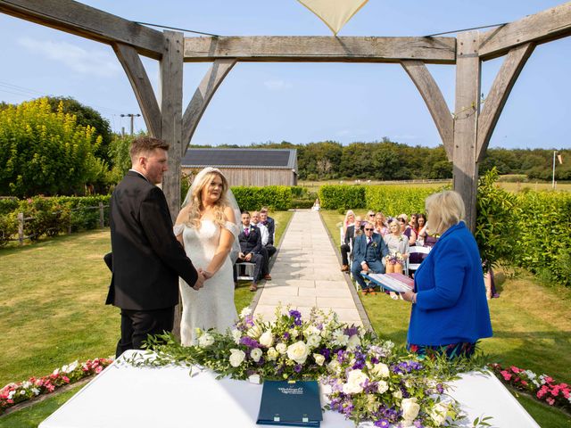 Ben and Nicole&apos;s Wedding in Patching, West Sussex 20