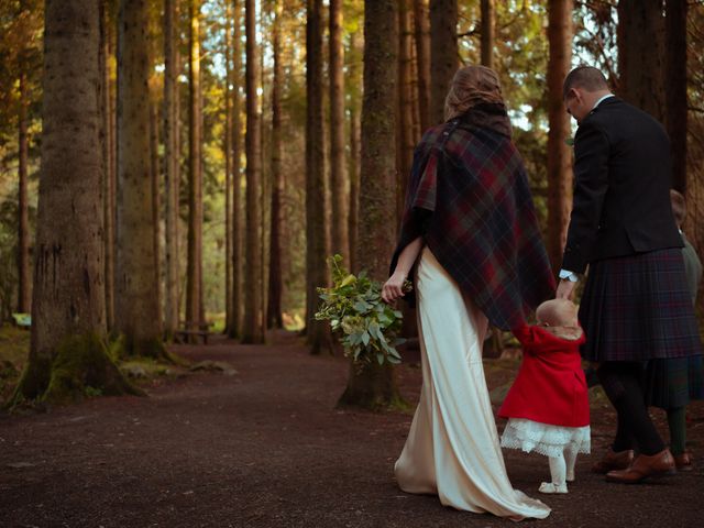 Malcolm and Gemma's Wedding in Aberfoyle, Perthshire 6