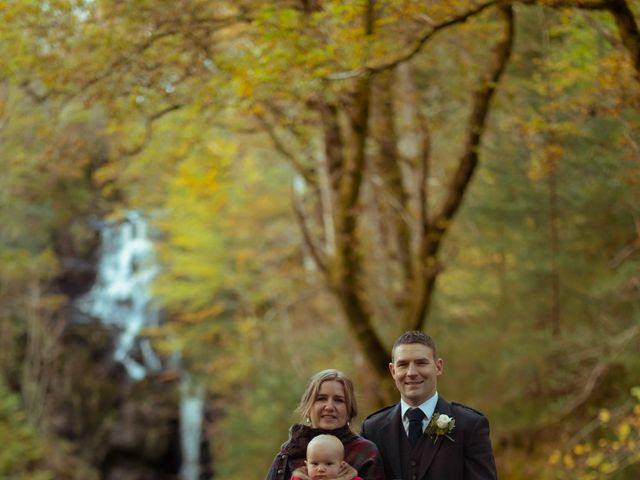 Malcolm and Gemma's Wedding in Aberfoyle, Perthshire 14
