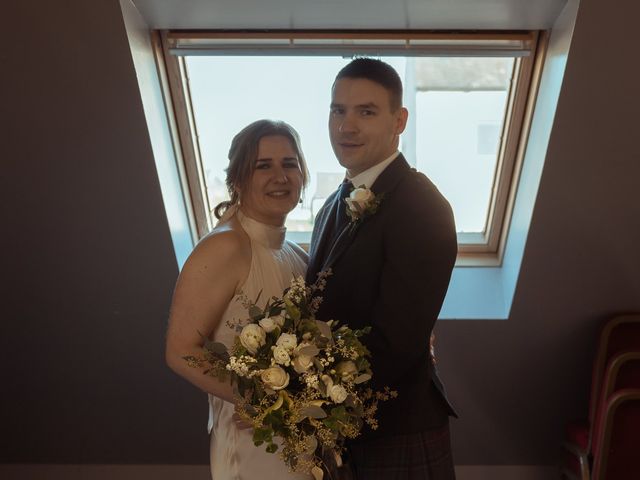 Malcolm and Gemma's Wedding in Aberfoyle, Perthshire 17