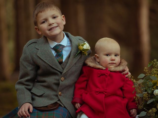 Malcolm and Gemma's Wedding in Aberfoyle, Perthshire 21