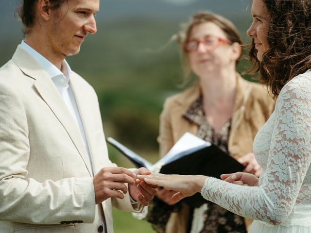 Lukas and Hanna's Wedding in Lochinver, Highlands 13
