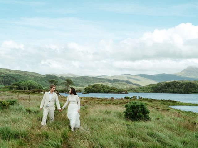 Lukas and Hanna's Wedding in Lochinver, Highlands 35