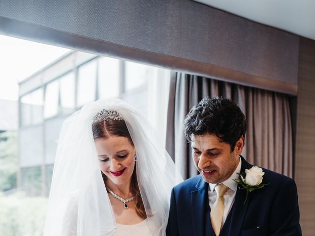 Helen and Hamed&apos;s Wedding in Manchester Airport, Greater Manchester 18