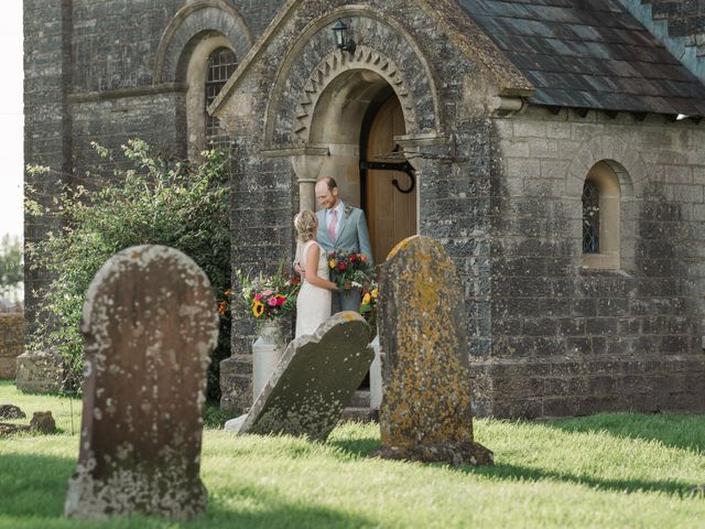 Sam and Lottie&apos;s Wedding in Glastonbury, Somerset 12