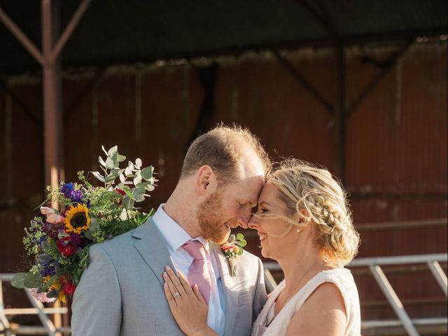 Sam and Lottie&apos;s Wedding in Glastonbury, Somerset 17