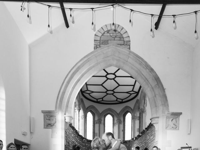 Sam and Lottie&apos;s Wedding in Glastonbury, Somerset 21