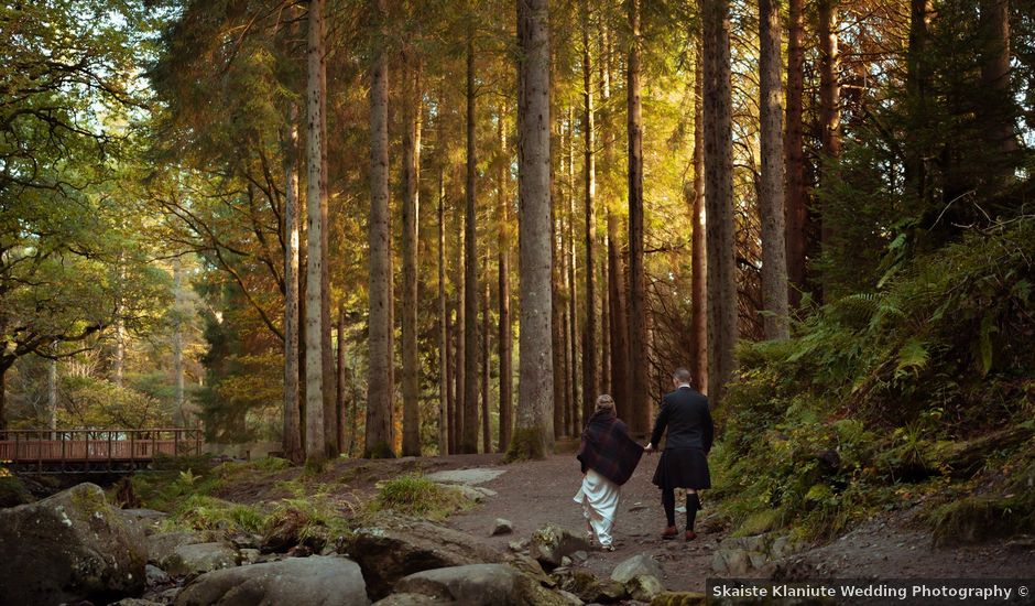 Malcolm and Gemma's Wedding in Aberfoyle, Perthshire