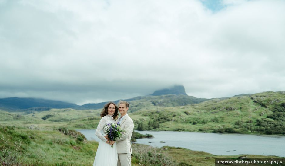 Lukas and Hanna's Wedding in Lochinver, Highlands