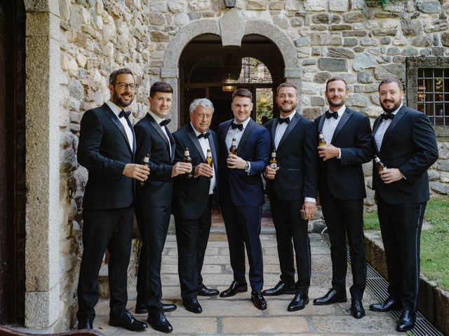 Lawrence and Claire's Wedding in Lake Como, Lake Como 18