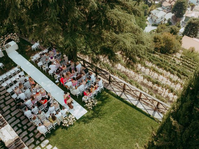 Lawrence and Claire's Wedding in Lake Como, Lake Como 36
