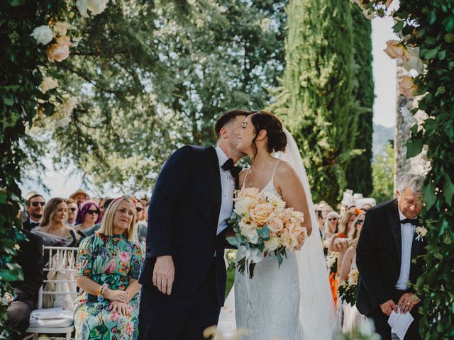 Lawrence and Claire's Wedding in Lake Como, Lake Como 42