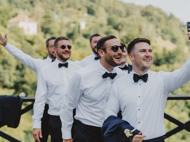 Lawrence and Claire's Wedding in Lake Como, Lake Como 60