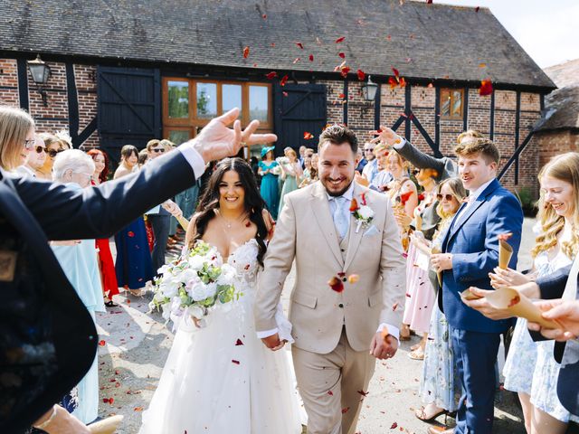 Reece  and Holly 's Wedding in Shifnal, Shropshire 2