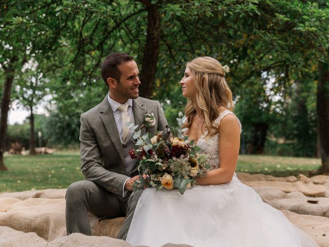 Roger and Natalie&apos;s Wedding in Glastonbury, Somerset 8