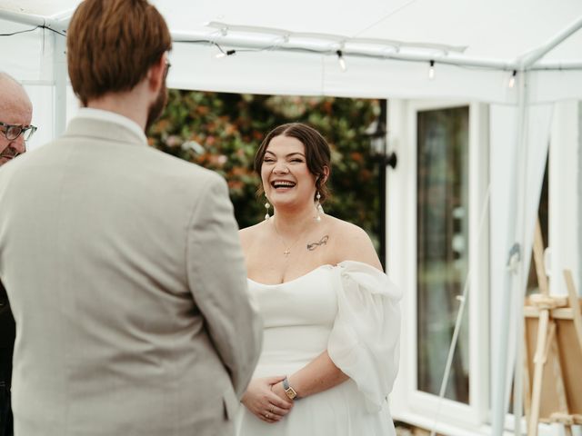 Kieran and Becki's Wedding in Culloden Inverness, Highlands 12