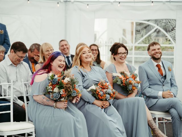 Kieran and Becki's Wedding in Culloden Inverness, Highlands 14