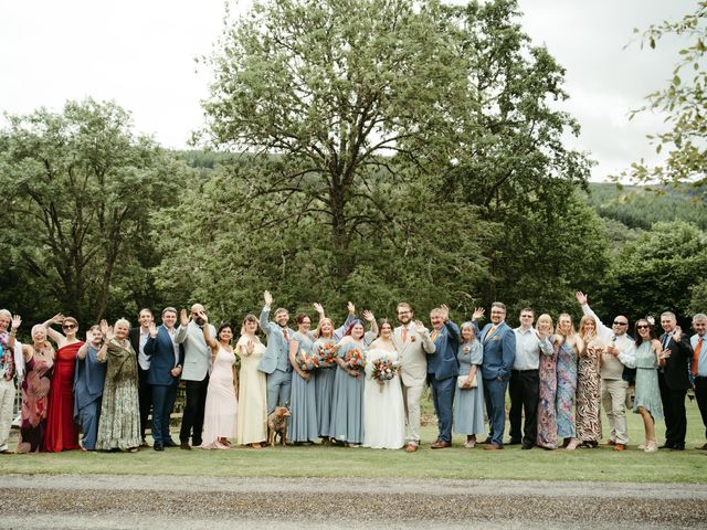 Kieran and Becki's Wedding in Culloden Inverness, Highlands 25