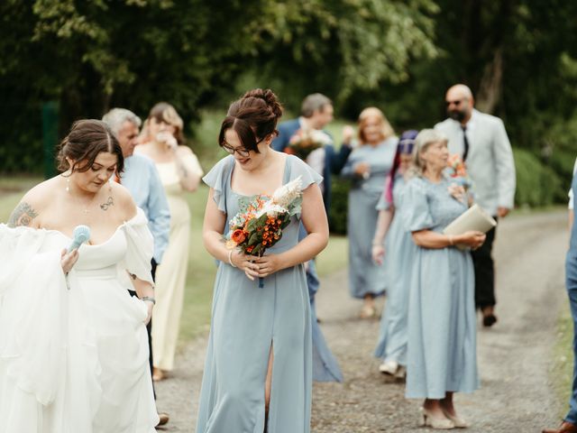 Kieran and Becki's Wedding in Culloden Inverness, Highlands 30