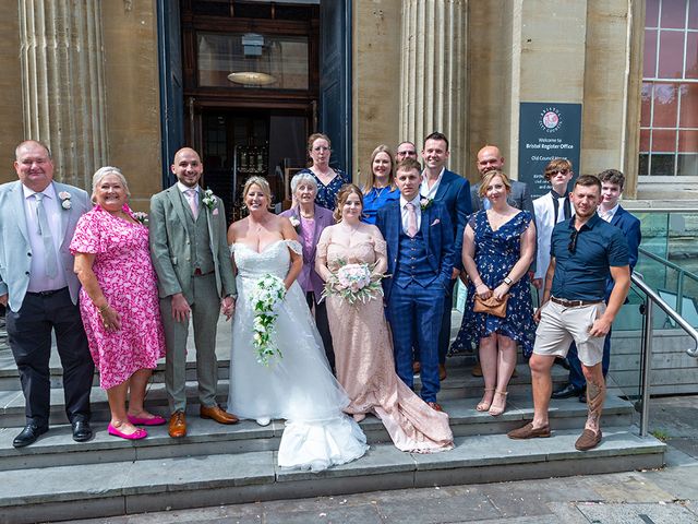 Harvey and Stephanie&apos;s Wedding in Bristol City, Bristol 142