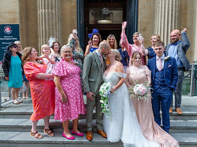 Harvey and Stephanie&apos;s Wedding in Bristol City, Bristol 158