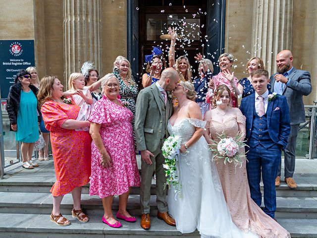 Harvey and Stephanie&apos;s Wedding in Bristol City, Bristol 163