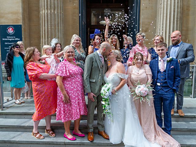 Harvey and Stephanie&apos;s Wedding in Bristol City, Bristol 164