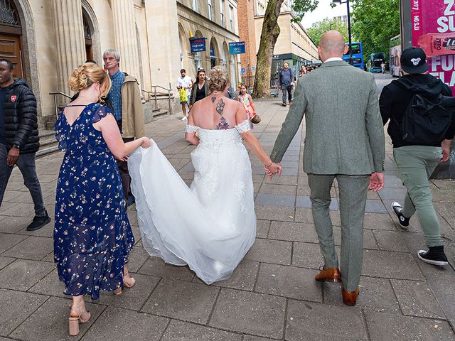 Harvey and Stephanie&apos;s Wedding in Bristol City, Bristol 169