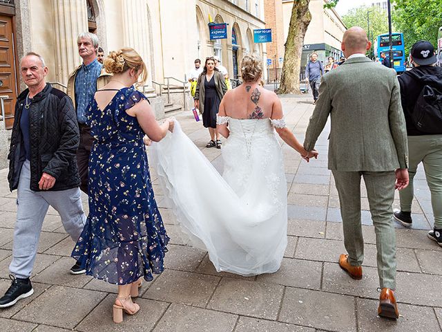 Harvey and Stephanie&apos;s Wedding in Bristol City, Bristol 170