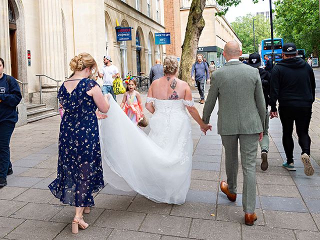Harvey and Stephanie&apos;s Wedding in Bristol City, Bristol 171