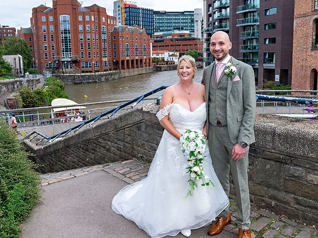 Harvey and Stephanie&apos;s Wedding in Bristol City, Bristol 179
