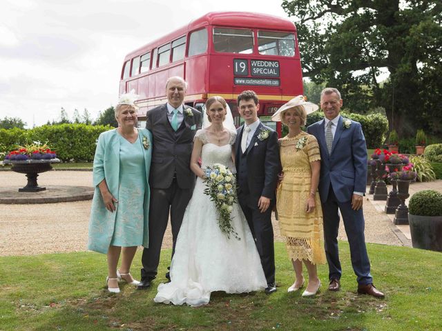 Joe and Anna&apos;s Wedding in Towcester, Northamptonshire 23