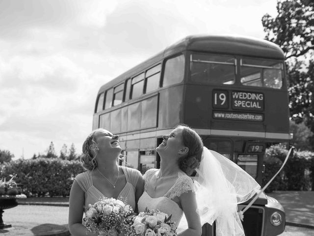 Joe and Anna&apos;s Wedding in Towcester, Northamptonshire 25