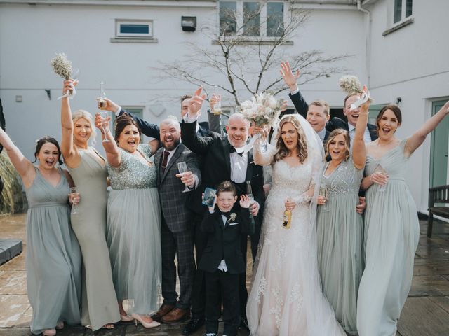 Rhys's and Jordan's Wedding in Gowerton, Swansea 19