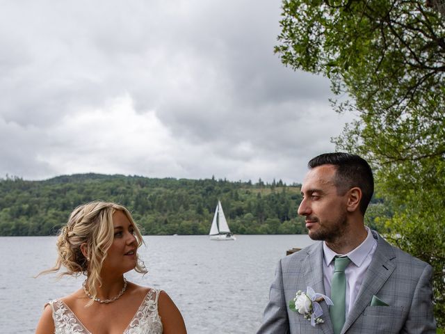 Daniel and Kellie&apos;s Wedding in Windermere, Cumbria 25