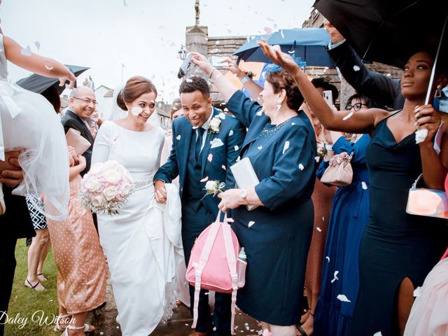 Junior and Natasha&apos;s Wedding in Foulridge, Lancashire 37
