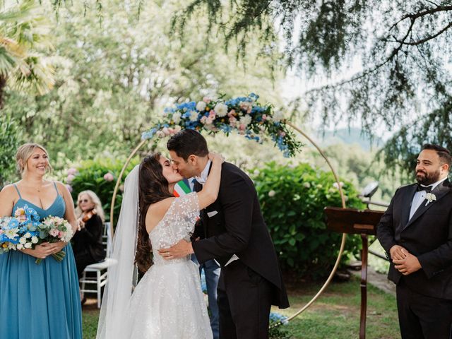 Rey and Janina's Wedding in Lake Como, Lake Como 55