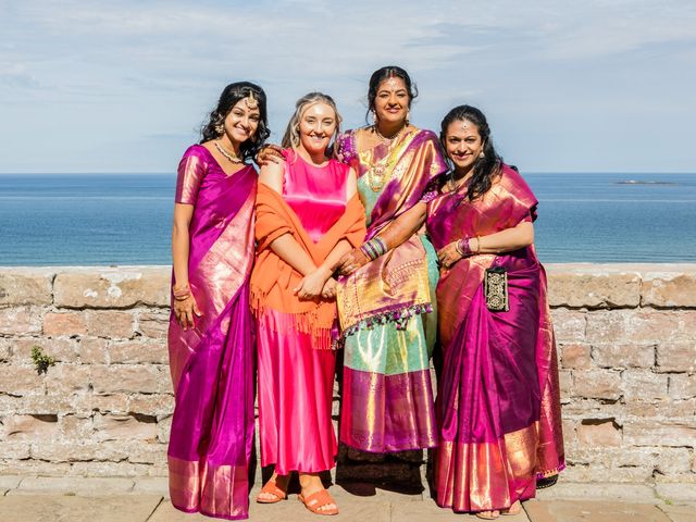 Ben and Maya&apos;s Wedding in Bamburgh, Northumberland 18