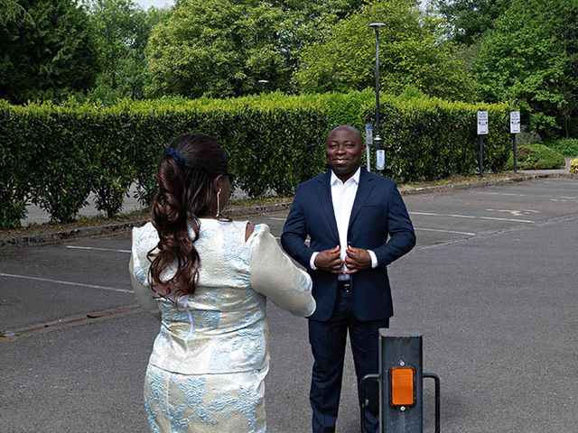 Abeeku and Sherene's Wedding in Usk, Monmouthshire 16